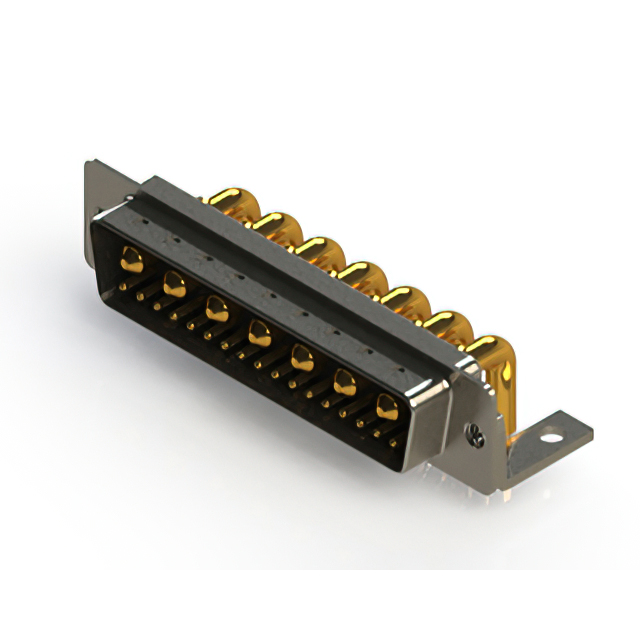 CONN D-SUB PLUG 24POS R/A SOLDER