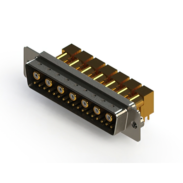 CONN D-SUB PLUG 24POS R/A SOLDER