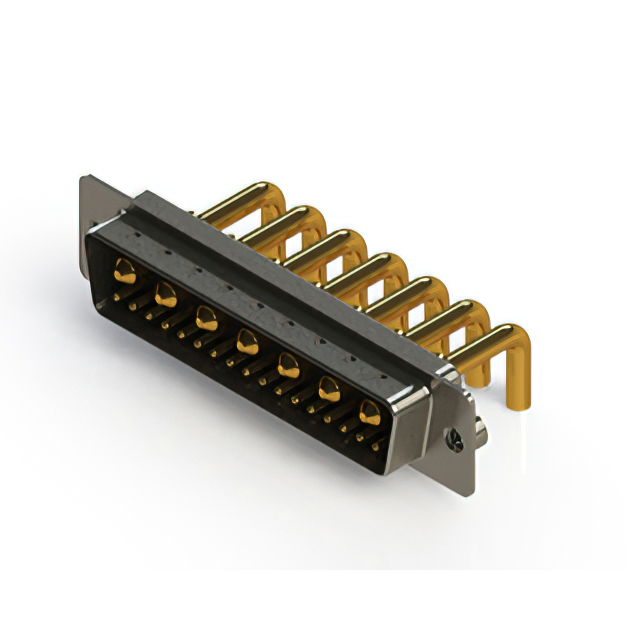 CONN D-SUB PLUG 24POS R/A SOLDER