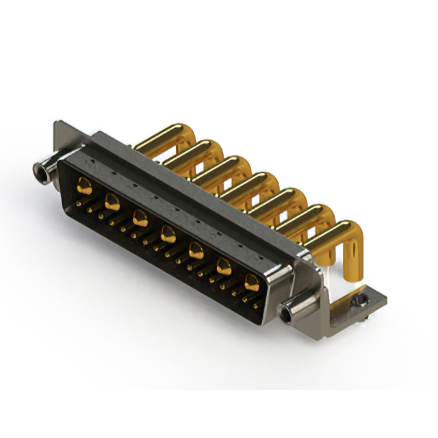 CONN D-SUB PLUG 24POS R/A SOLDER