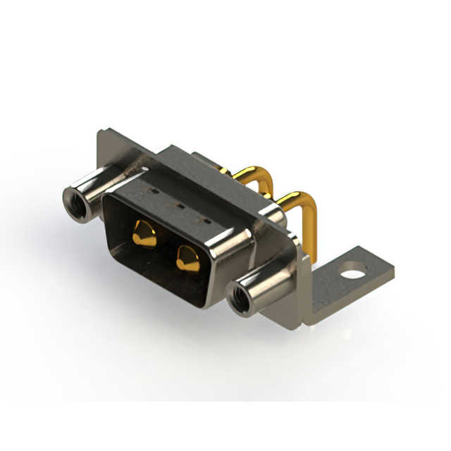 CONN D-SUB PLUG 2POS R/A SOLDER