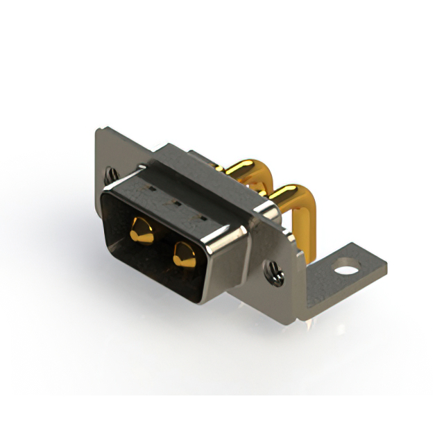 CONN D-SUB PLUG 2POS R/A SOLDER