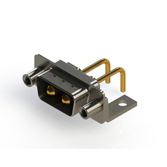 CONN D-SUB PLUG 2POS R/A SOLDER