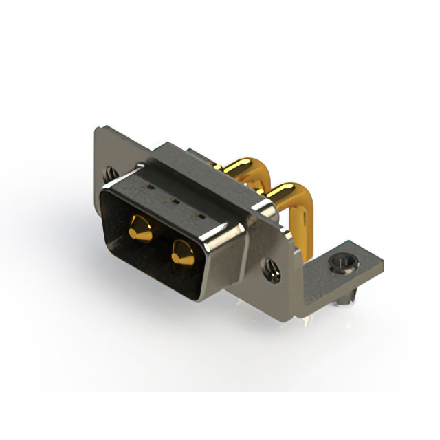 CONN D-SUB PLUG 2POS R/A SOLDER