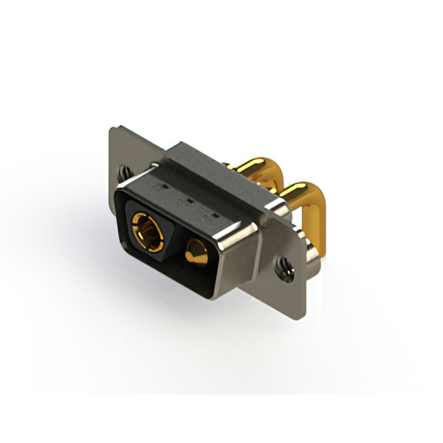 CONN D-SUB PLUG 2POS R/A SOLDER