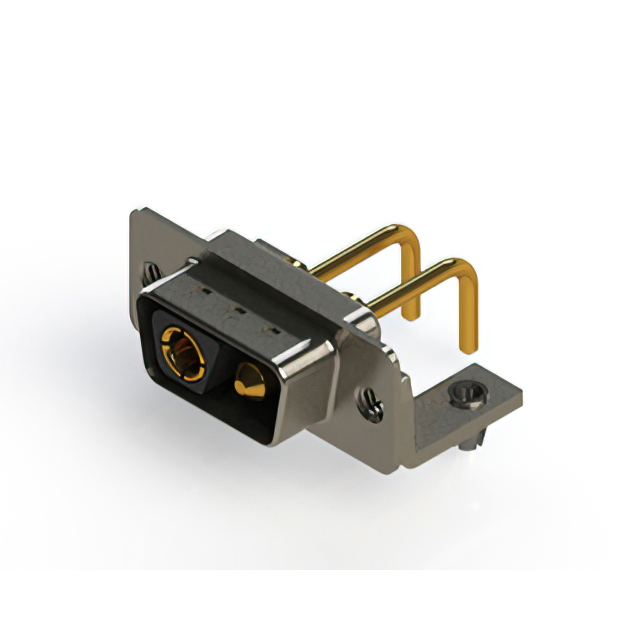 CONN D-SUB PLUG 2POS R/A SOLDER