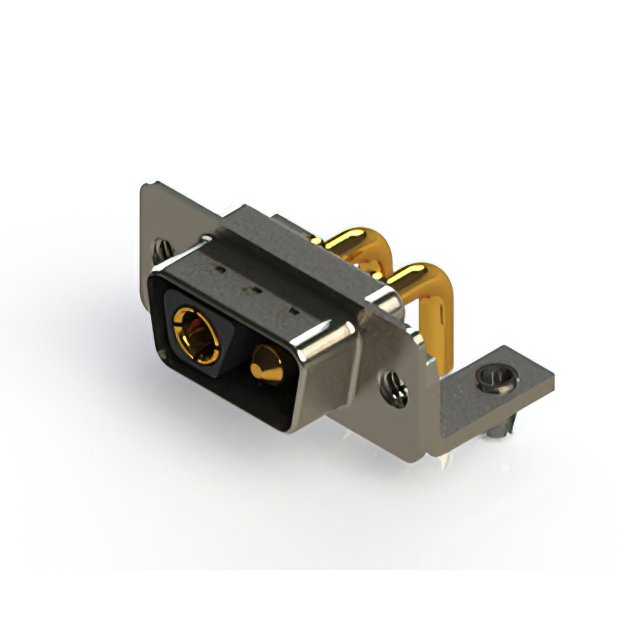 CONN D-SUB PLUG 2POS R/A SOLDER