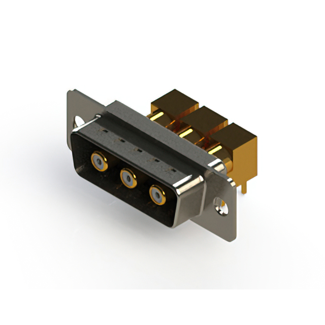 CONN D-SUB PLUG 3POS R/A SOLDER