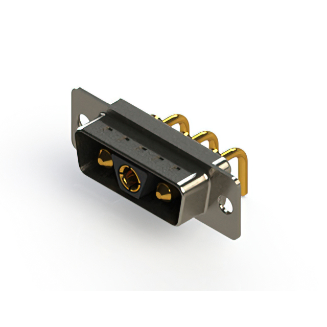 CONN D-SUB PLUG 3POS R/A SOLDER