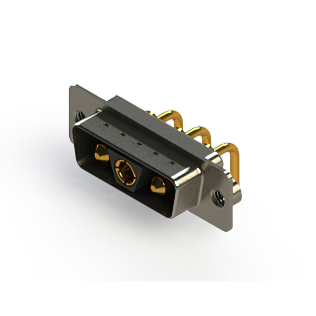 CONN D-SUB PLUG 3POS R/A SOLDER