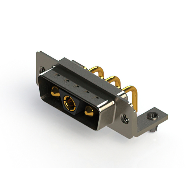 CONN D-SUB PLUG 3POS R/A SOLDER