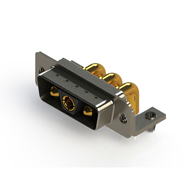 CONN D-SUB PLUG 3POS R/A SOLDER