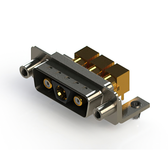 CONN D-SUB PLUG 3POS R/A SOLDER