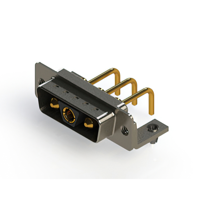 CONN D-SUB PLUG 3POS R/A SOLDER