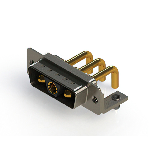 CONN D-SUB PLUG 3POS R/A SOLDER