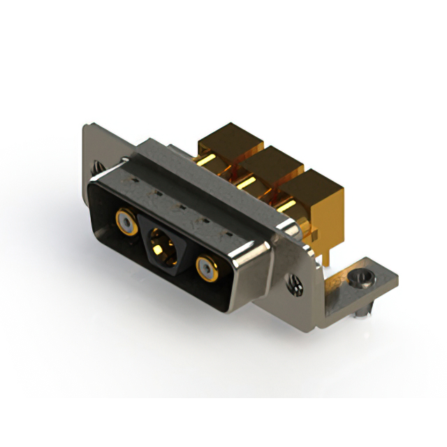 CONN D-SUB PLUG 3POS R/A SOLDER