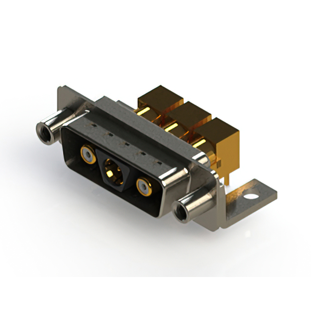 CONN D-SUB PLUG 3POS R/A SOLDER