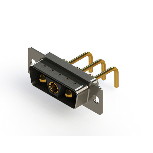 CONN D-SUB PLUG 3POS R/A SOLDER