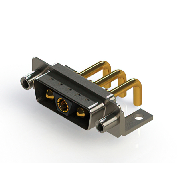 CONN D-SUB PLUG 3POS R/A SOLDER