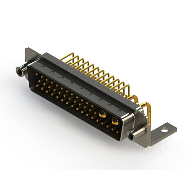 CONN D-SUB PLUG 43POS R/A SOLDER