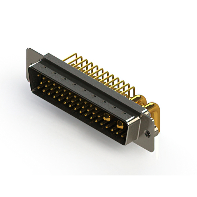 CONN D-SUB PLUG 43POS R/A SOLDER