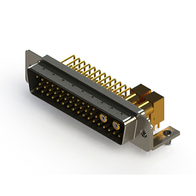 CONN D-SUB PLUG 43POS R/A SOLDER