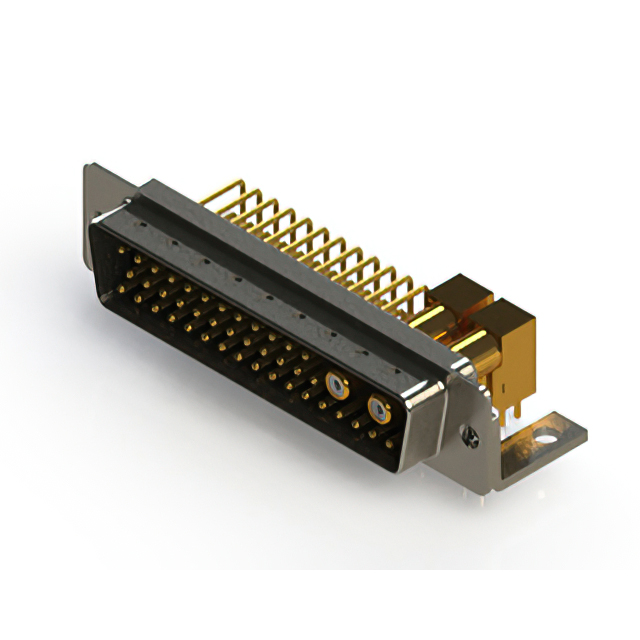 CONN D-SUB PLUG 43POS R/A SOLDER