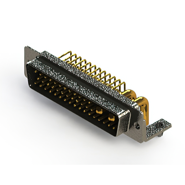 CONN D-SUB PLUG 43POS R/A SOLDER