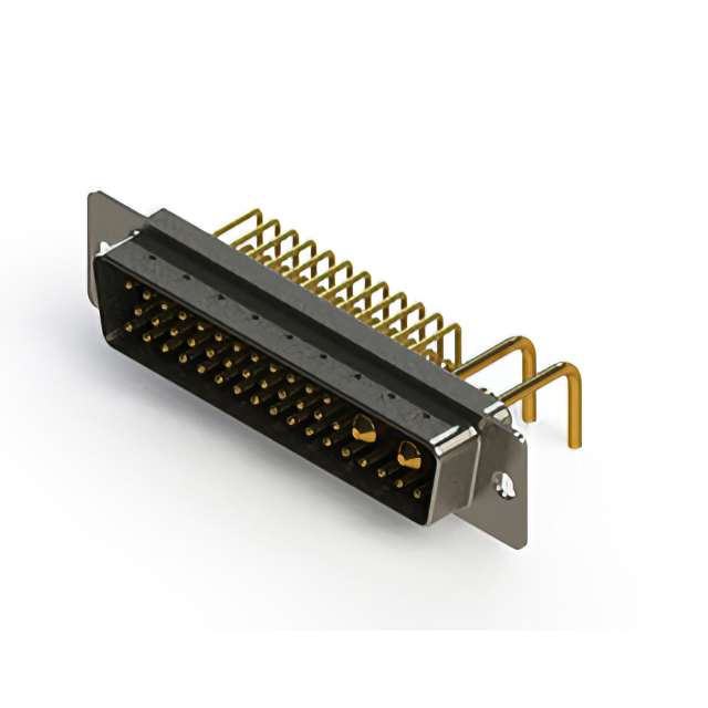 CONN D-SUB PLUG 43POS R/A SOLDER