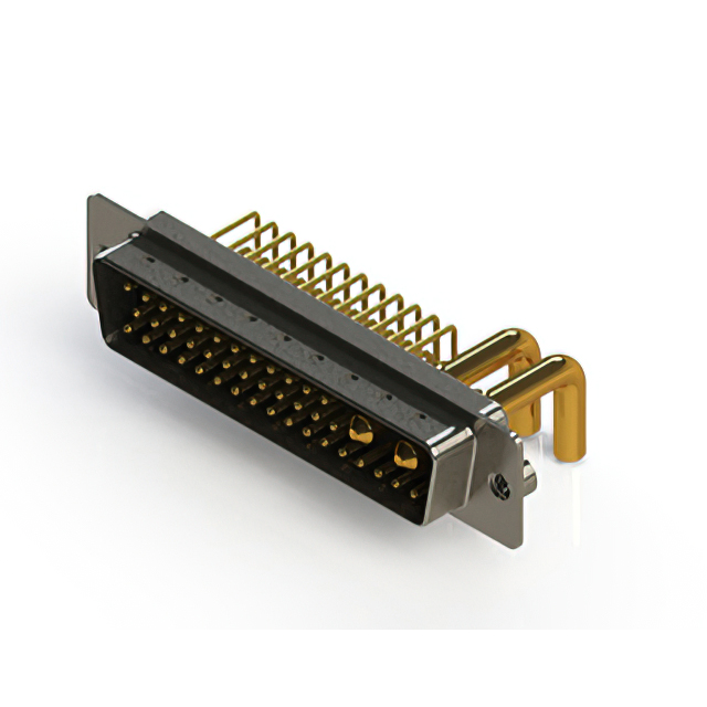 CONN D-SUB PLUG 43POS R/A SOLDER