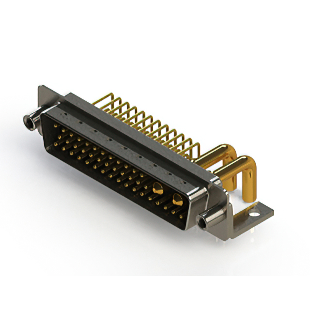 CONN D-SUB PLUG 43POS R/A SOLDER