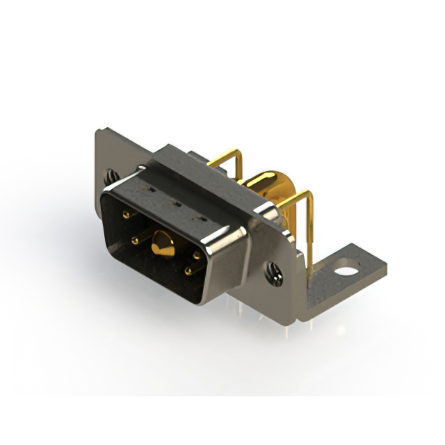CONN D-SUB PLUG 5POS R/A SOLDER