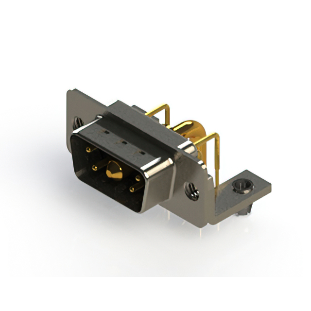 CONN D-SUB PLUG 5POS R/A SOLDER