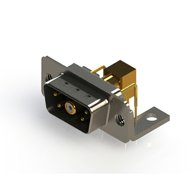 CONN D-SUB PLUG 5POS R/A SOLDER