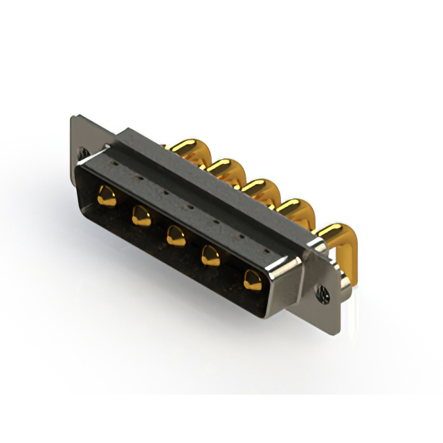 CONN D-SUB PLUG 5POS R/A SOLDER