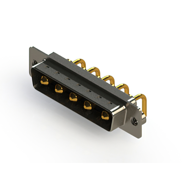 CONN D-SUB PLUG 5POS R/A SOLDER