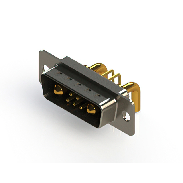 CONN D-SUB PLUG 7POS R/A SOLDER