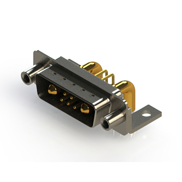CONN D-SUB PLUG 7POS R/A SOLDER