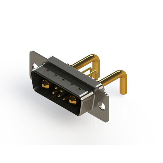 CONN D-SUB PLUG 7POS R/A SOLDER