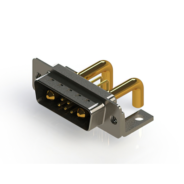 CONN D-SUB PLUG 7POS R/A SOLDER