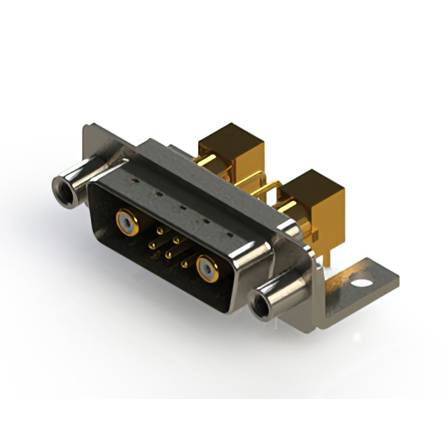CONN D-SUB PLUG 7POS R/A SOLDER