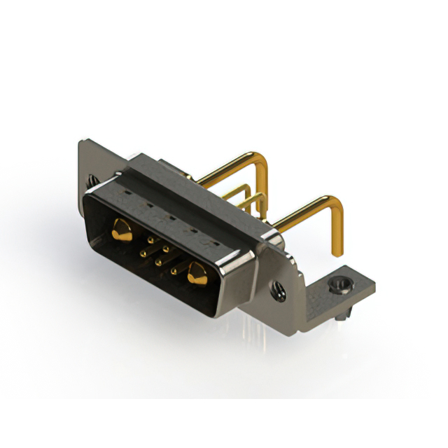CONN D-SUB PLUG 7POS R/A SOLDER