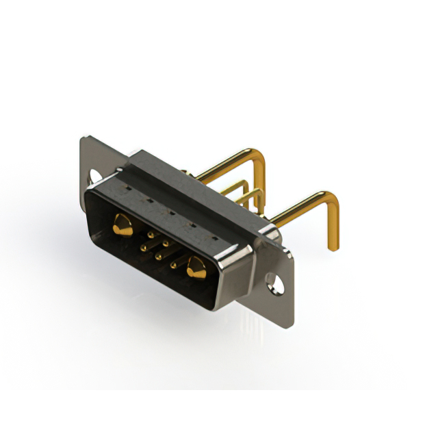 CONN D-SUB PLUG 7POS R/A SOLDER