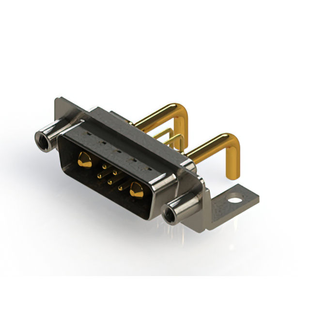 CONN D-SUB PLUG 7POS R/A SOLDER