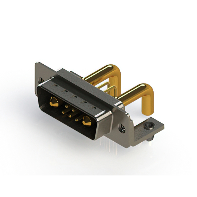 CONN D-SUB PLUG 7POS R/A SOLDER