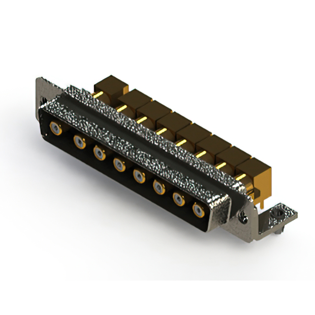CONN D-SUB PLUG 8POS R/A SOLDER