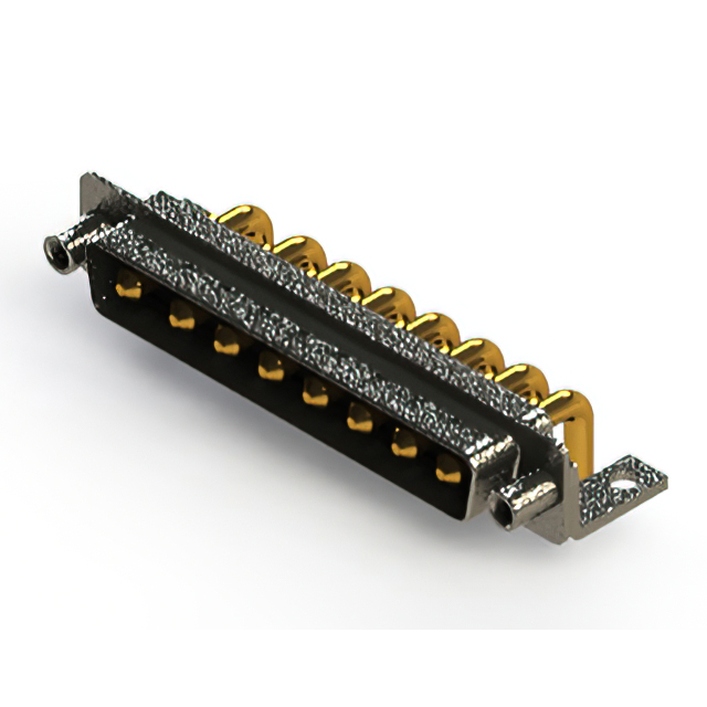 CONN D-SUB PLUG 8POS R/A SOLDER