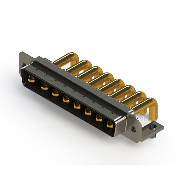 CONN D-SUB PLUG 8POS R/A SOLDER
