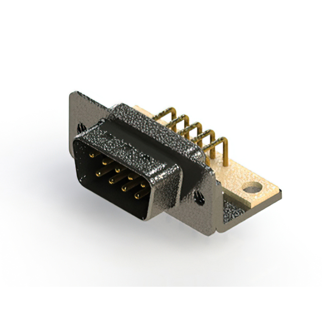 CONN D-SUB PLUG 9POS R/A SOLDER