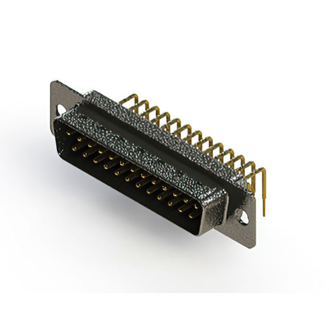 CONN D-SUB PLUG 25POS R/A SOLDER